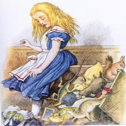 Alice In Wonderland Tile ref 16 ~ Pilgrim Tiles