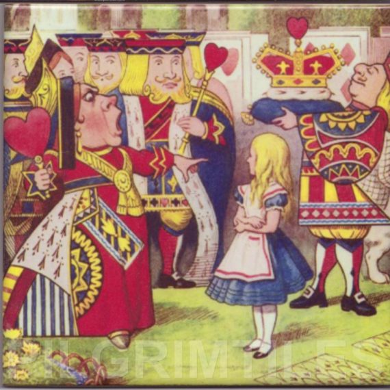 Alice In Wonderland Tile ref 19 ~ Pilgrim Tiles