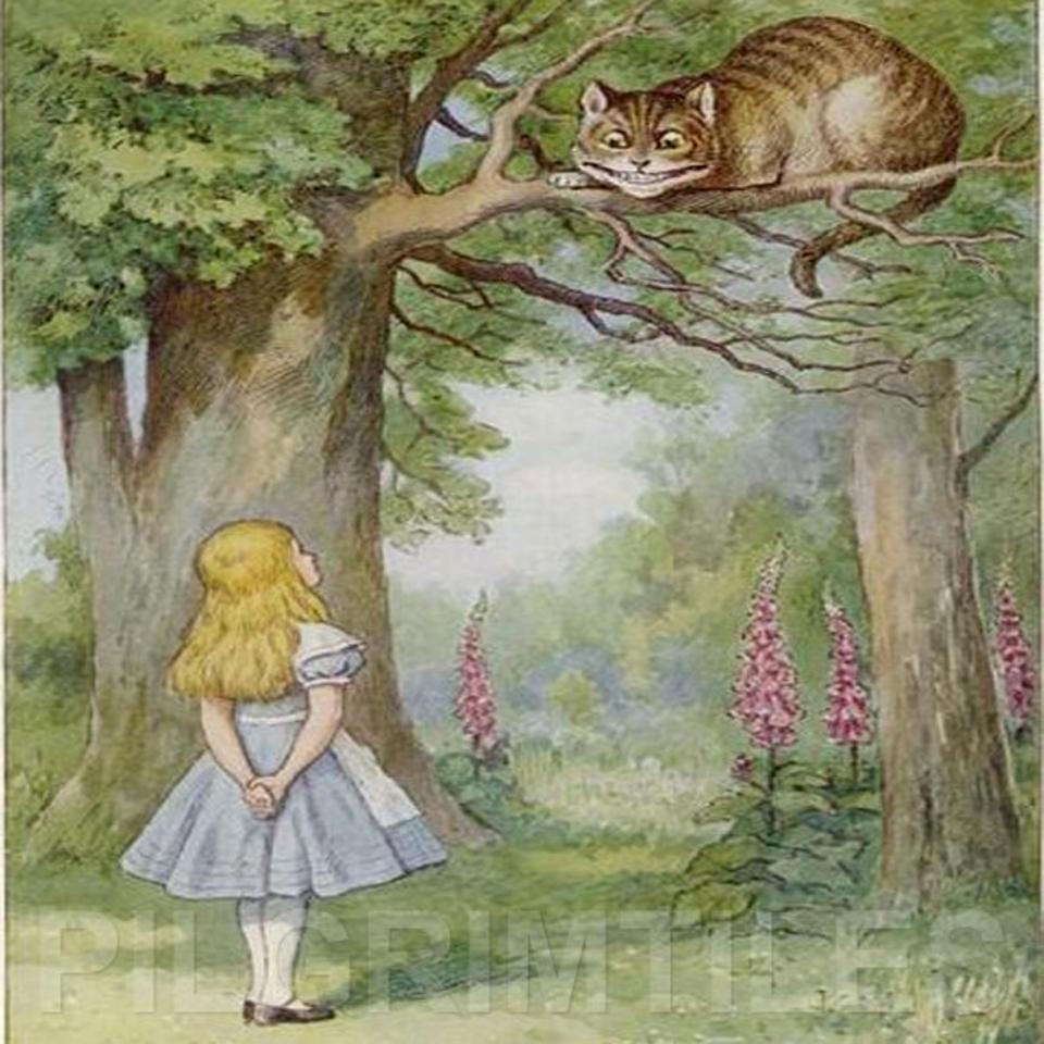 Alice In Wonderland Tile ref 22 ~ Pilgrim Tiles