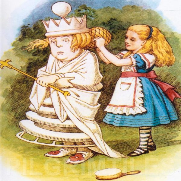 Alice In Wonderland Tile 016 ~ Pilgrim Tiles