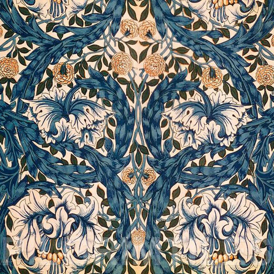 William Morris Arts & Crafts tiles ref 18 ~ Pilgrim Tiles