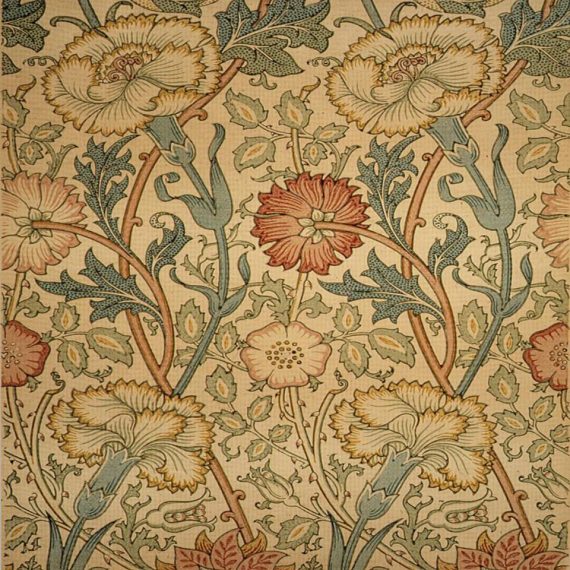 William Morris Pink & Rose tiles ~ Pilgrim Tiles