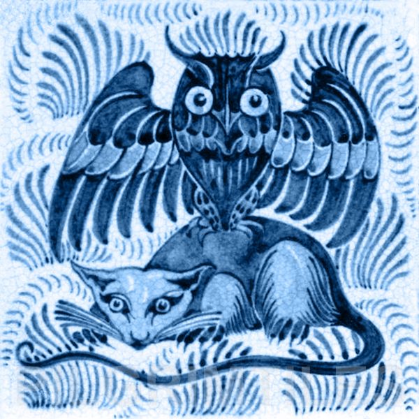 William de Morgan, A William De Morgan Dodo tile