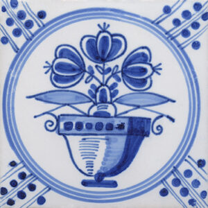 Delft Style Tile ref 12