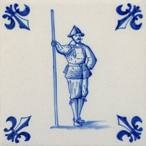 Delft Style Tile ref 13