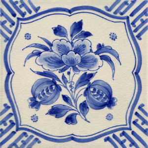 Delft Style Tile ref 15