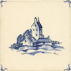 Delft Style Tile ref 18