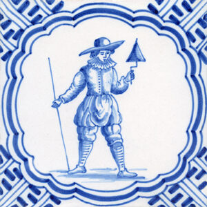 Delft Style Tile ref 22