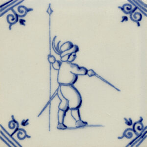 Delft Style Tile ref 28