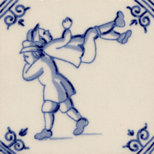 Delft Style Tile ref 37