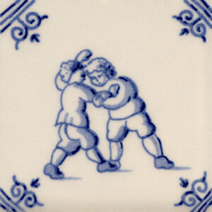 Delft Style Tile ref 39