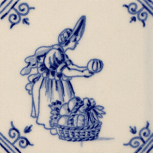 Delft Style Tile ref 40