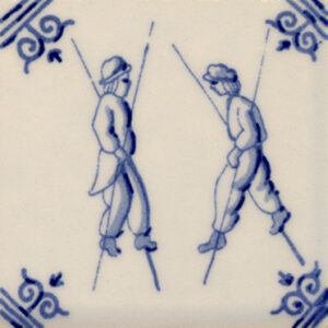 Delft Style Tile ref 41