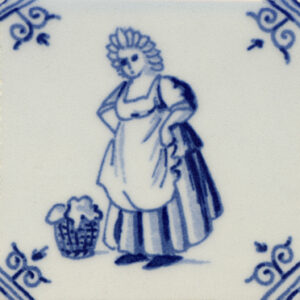 Delft Style Tile ref 42