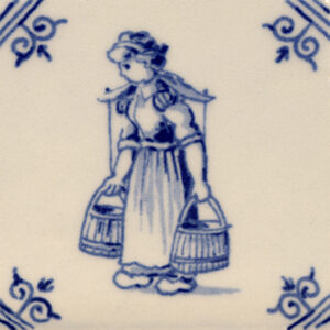 Delft Style Tile ref 44