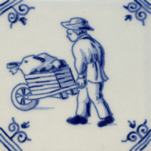 Delft Style Tile ref 45