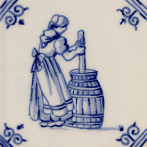 Delft Style Tile ref 46