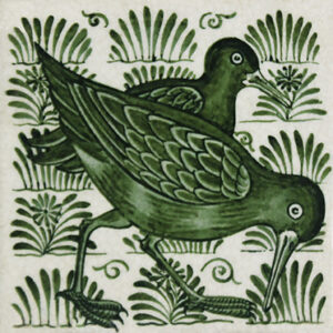 William De Morgan Birds tiles