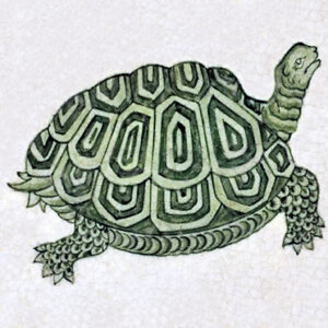 William De Morgan Tortoise tile