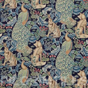 William Morris Forest tiles indigo