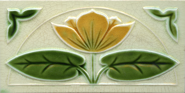 Art Nouveau Border Tile ref 9