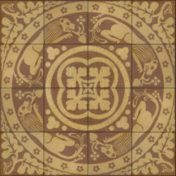 Gothic Ceramic or Porcelain 16 Tile Mural Splashback 60cm x 60cm / 24" x 24"